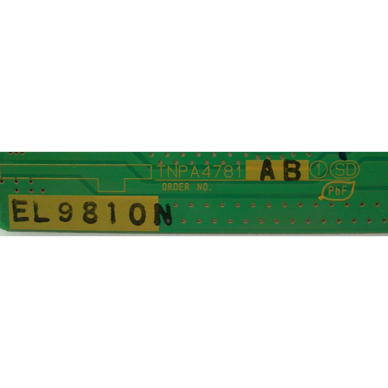 BUFFER SANYO / ELEMENT / TNPA4781AB / TNPA4781 MODELOS DP50719 / ELPCFT501 / P50719-00 / DP50740 / DP50749 - Imagen 2
